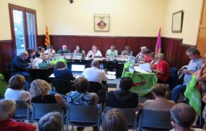 Ple municipal de Santa Margarida i els Monjos. EIX