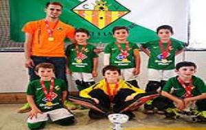 Prebenjamí iniciació CP Vilanova campió al Campionat de Barcelona. Eix