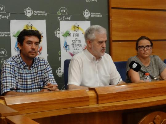 Presentació de la Fira de Santa Teresa del Vendrell . Ramon Filella