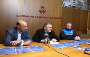 Presentació de la memòria de la Policia Local de Vilafranca. Ajuntament de Vilafranca