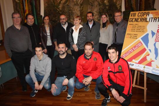 Presentació de la VIII Copa Generalitat. Eix