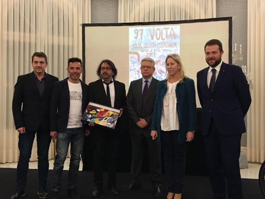 Presentació de la Volta a Catalunya 2017. Generalitat de Catalunya