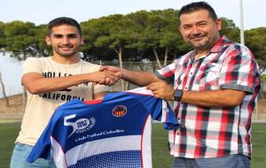 Presentació de Pardo com a nou jugador del CF Cubelles