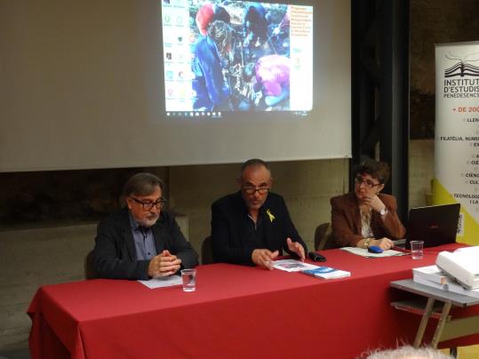 Presenten a Vilafranca el programa d'identificació genètica de desapareguts de la Guerra Civil i el franquisme. Ramon Filella