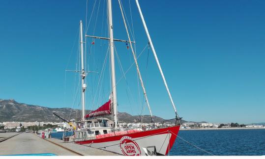 Proactiva Open Arms arribarà a finals de setmana al port de Vilanova amb una campanya de sensibilització. EIX