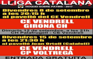 Propers partits del CE Vendrell