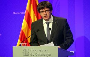 Puigdemont insta Rajoy a acceptar una mediació internacional que hauria 