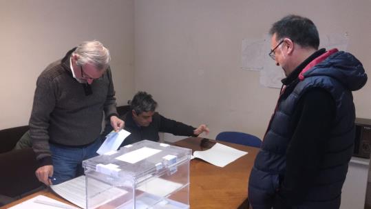 Rafael Mateos Ayza, escollit delegat al Poble de Garraf. Ajuntament de Sitges