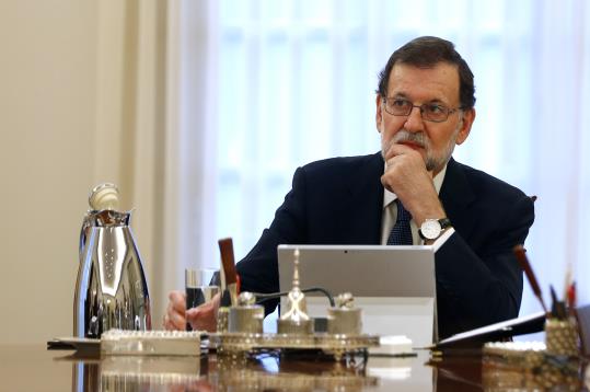 Rajoy presideix el Consell de Ministres extraordinari per donar resposta a Puigdemont. La Moncloa