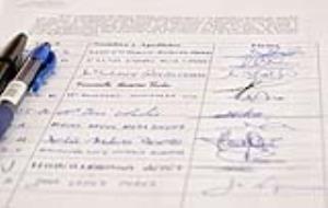 Recollida de signatures. Eix