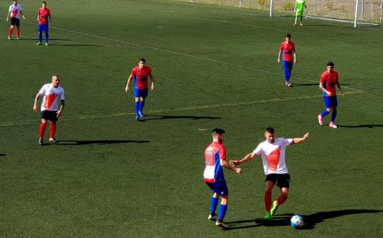 Rubí UE - CF Vilanova. Fede Carrasco