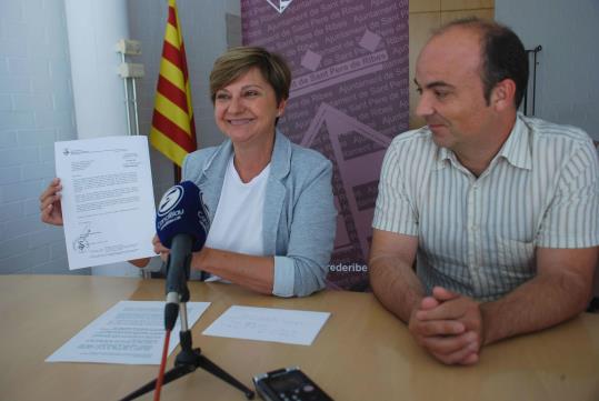 Sant Pere de Ribes proposa a la Generalitat avançar els diners per construir l'institut Xaloc. Míriam de Lamo