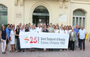Sant Sadurní recupera l'esperit olímpic de Barcelona 92. Ajt Sant Sadurní d'Anoia