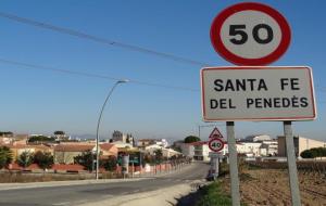Santa Fe vol convertir-se en els propers anys en un nou pol d'atracció residencial del Penedès. Ramon Filella