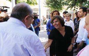 Santamaría i Montserrat es reuneixen amb els alcaldes de Sant Sadurní d’Anoia i de Subirats