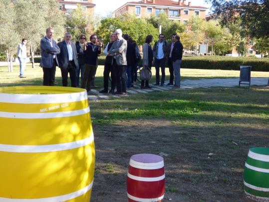 S’estrena el Camí del Vi, un recorregut de 3 km entre vinyes des de l’Oficina de Turisme fins a la Torre de les Aigües. Ajuntament de Vilafranca