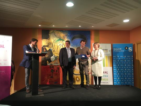 SOM Sant Sadurní premia les empreses i comerços més destacats a la 6a Nit Empresarial. Ajt Sant Sadurní d'Anoia