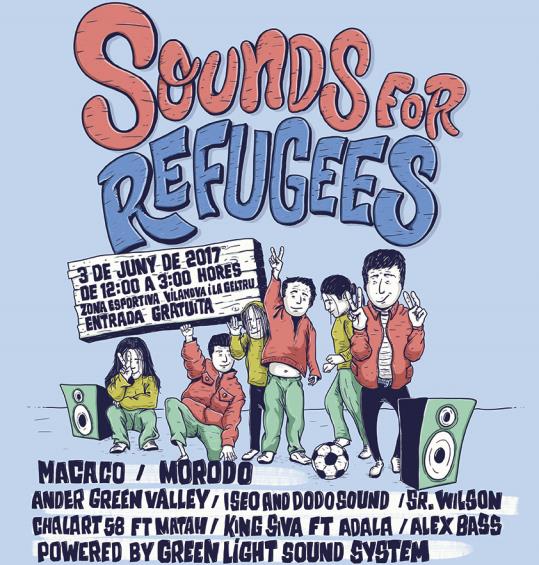 Sounds of refugees. Eix