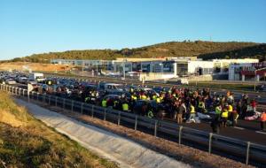 Talls de carretera al Garraf. CDR VNG