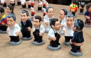 Trapero, Ferran Adrià, els germans Roca, els 'Jordis' i Anna Gabriel, entre les noves figures del Caganer.com d'aquest Nadal