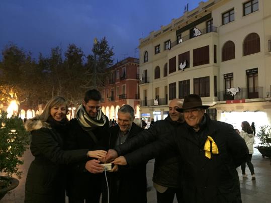 Tret de sortida al ‘Temps de Nadal’ a Vilafranca. Ajuntament de Vilafranca