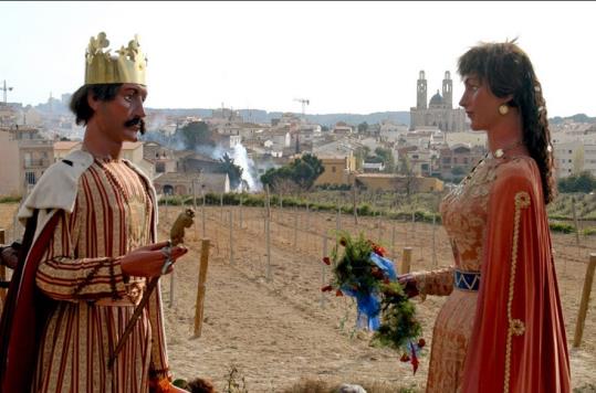 Trobada de gegants infantils a Ribes per la Festa Major de Sant Pau. Ajt Sant Pere de Ribes