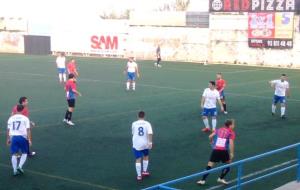 UE Sitges - CF Vilanova . Eix