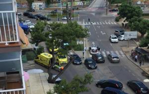 Un agent ha resultat ferit accidentalment en un incident paral·lel al tiroteig a Vilanova