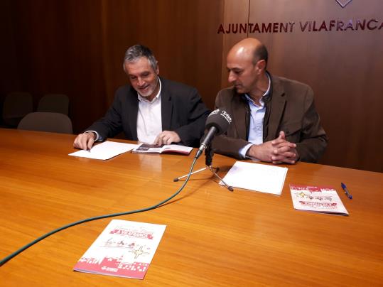 Un llibret amb el lema “Temps de Nadal a Vilafranca” recull més de 50 activitats a la ciutat. Ajuntament de Vilafranca