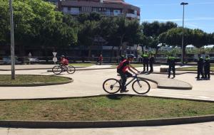 Una vuitantena d'infants, a la 23a edició del Parc Infantil de Trànsit de Vilanova