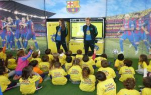 Uns 400 escolars del Vendrell participaran en el programa d’esport i valors Barçakids. Ajuntament del Vendrell