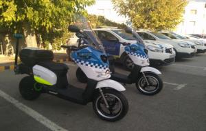 Vilafranca adquireix noves motocicletes elèctriques per a la Policia Local. Ajuntament de Vilafranca