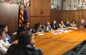 Vilafranca commemora el Dia d’Europa destacant els valors de democràcia, llibertat i drets socials. Ajuntament de Vilafranca