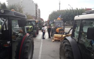 Vilafranca del Penedès. Unió de Pagesos calcula que 5.000 tractors s'han mobilitzat a tot Catalunya per l'aturada general. Ramon Delgado