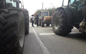 Vilafranca del Penedès. Unió de Pagesos calcula que 5.000 tractors s'han mobilitzat a tot Catalunya per l'aturada general