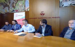 Vilafranca vol estimular la participació en temes socials mitjançant les noves tecnologies . Ajuntament de Vilafranca