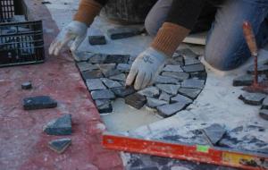 Vilanova restringirà els usos de la plaça de la Vila quan acabin les obres de restauració. Míriam de Lamo