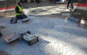 Vilanova restringirà els usos de la plaça de la Vila quan acabin les obres de restauració