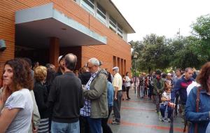 Vilanova tindrà una plaça en homenatge i record de l'1 d'octubre