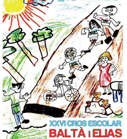 XXVI edició del cros de l’escola J. Baltà i Elias de Vilafranca. Eix