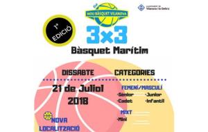 1er 3x3 Marítim del CNB Vilanova. Eix