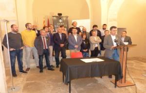 22 dels 27 alcaldes de l’Alt Penedès, a favor del front unitari “en defensa de la democràcia” proposat per Torrent. CC Alt Penedès