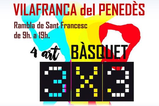 4ª edició del 3x3 Bàsquet de Vilafranca. Eix