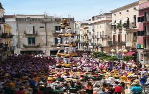 4d8 dels Bordegassos, diumenge a la plaça de les Cols. Albert Ortiz