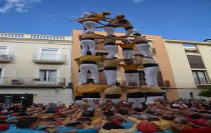 5d7 dels Bordegassos a la Diada de final de temporada. Maite Gomà