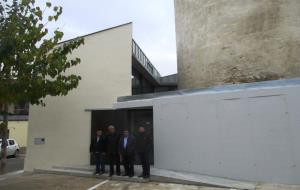 Acaben les obres de rehabilitació de l’edifici annex de la Torre medieval de Moja. Ajuntament d'Olèrdola