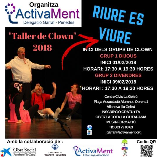 Taller de Clown: Riure és viure