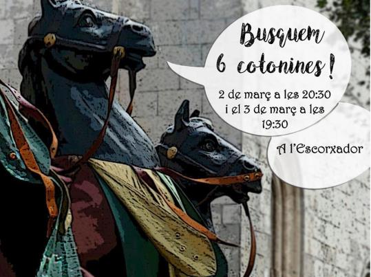 Convocatòria del Ball de les Cotonines