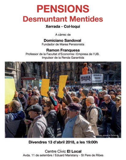 Xerrada: Pensions, desmuntant mentides