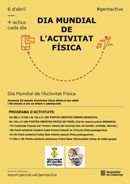 Canyelles se suma al Dia Mundial de l'Activitat Física
